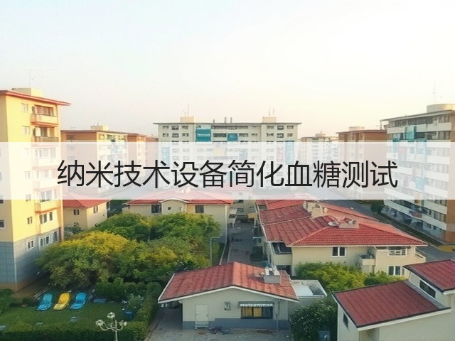 纳米技术设备简化血糖测试(图2) 纳米技术设备简化血糖测试(图2)