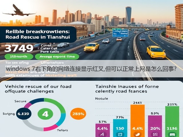 windows 7右下角的网络连接显示红叉,但可以正常上网是怎么回事?(图2) windows 7右下角的网络连接显示红叉,但可以正常上网是怎么回事?(图2)