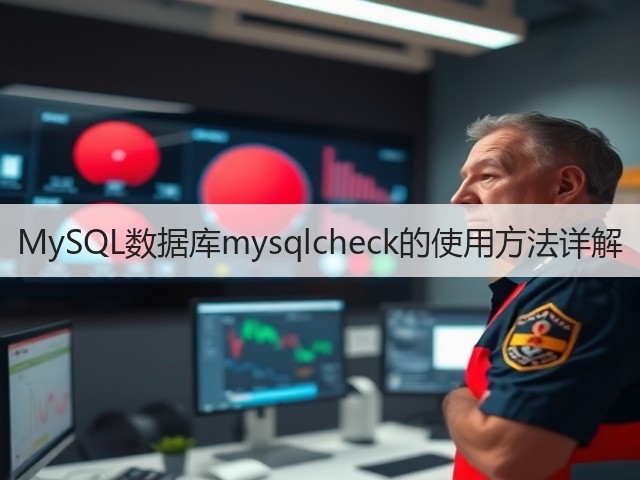 MySQL数据库mysqlcheck的使用方法详解(图1) MySQL数据库mysqlcheck的使用方法详解(图1)