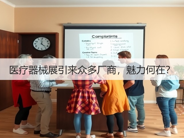 医疗器械展引来众多厂商,魅力何在?(图1) 医疗器械展引来众多厂商,魅力何在?(图1)