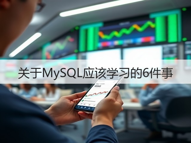 关于MySQL应该学习的6件事(图2) 关于MySQL应该学习的6件事(图2)