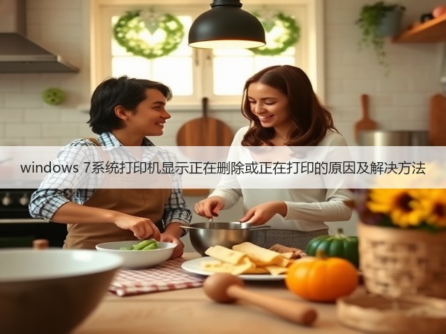 windows 7系统打印机显示正在删除或正在打印的原因及解决方法(图3) windows 7系统打印机显示正在删除或正在打印的原因及解决方法(图3)