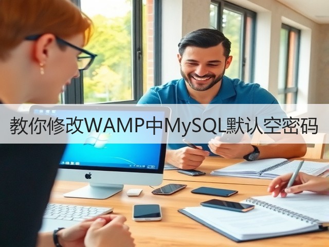 教你修改WAMP中MySQL默认空密码(图3) 教你修改WAMP中MySQL默认空密码(图3)