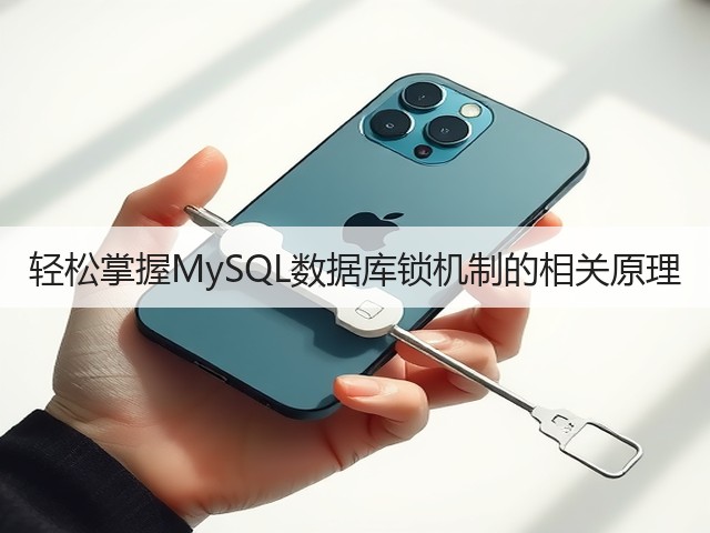 轻松掌握MySQL数据库锁机制的相关原理(图2) 轻松掌握MySQL数据库锁机制的相关原理(图2)