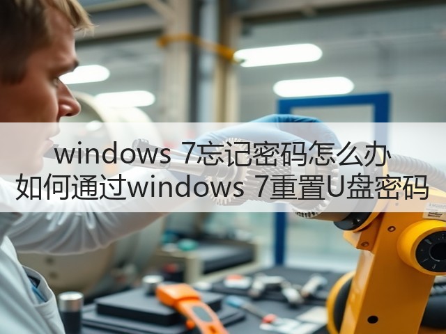 windows 7忘记密码怎么办 如何通过windows 7重置U盘密码(图2) windows 7忘记密码怎么办 如何通过windows 7重置U盘密码(图2)