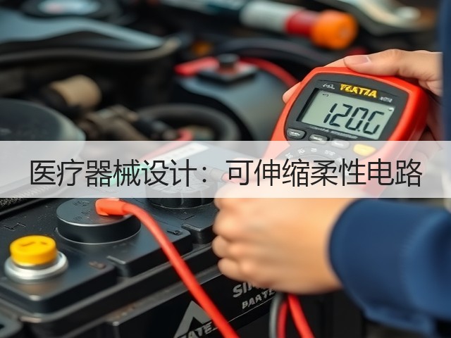 医疗器械设计:可伸缩柔性电路(图3) 医疗器械设计:可伸缩柔性电路(图3)