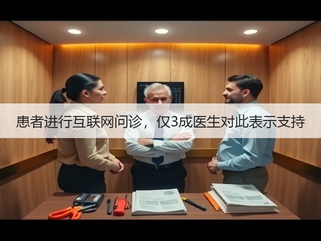 患者进行互联网问诊,仅3成医生对此表示支持(图2) 患者进行互联网问诊,仅3成医生对此表示支持(图2)