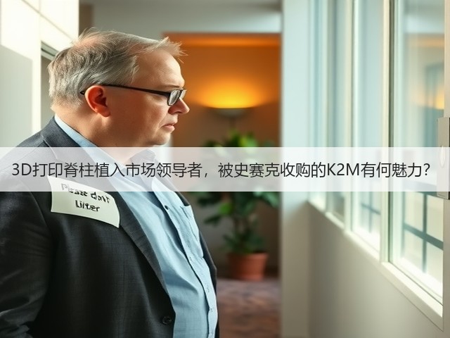 3D打印脊柱植入市场领导者,被史赛克收购的K2M有何魅力?(图2) 3D打印脊柱植入市场领导者,被史赛克收购的K2M有何魅力?(图2)