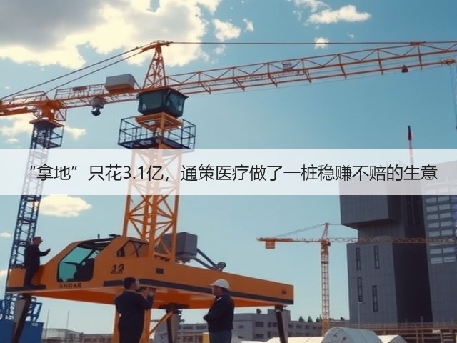 “拿地”只花3.1亿，通策医疗做了一桩稳赚不赔的生意(图2)