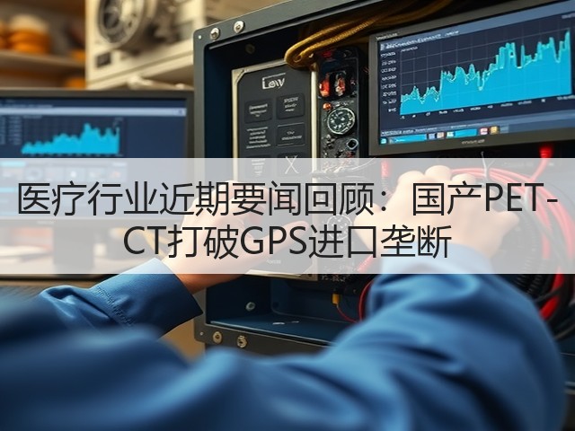 医疗行业近期要闻回顾：国产PET-CT打破GPS进口垄断(图1)