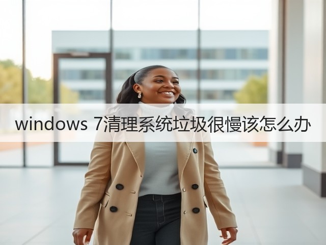windows 7清理系统垃圾很慢该怎么办(图3) windows 7清理系统垃圾很慢该怎么办(图3)