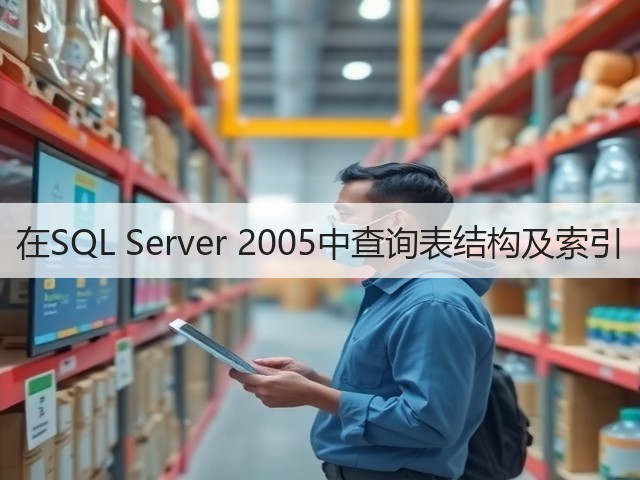 在SQL Server 2005中查询表结构及索引(图2)