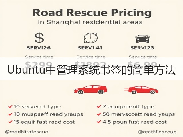 Ubuntu中管理系统书签的简单方法(图3) Ubuntu中管理系统书签的简单方法(图3)