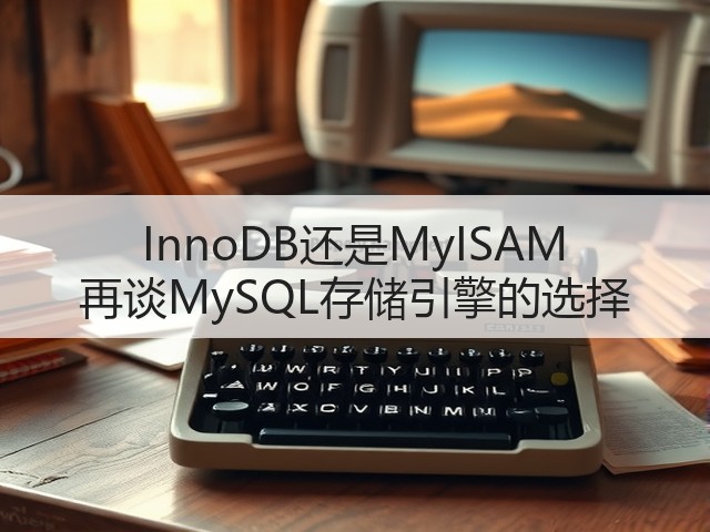 InnoDB还是MyISAM 再谈MySQL存储引擎的选择(图3) InnoDB还是MyISAM 再谈MySQL存储引擎的选择(图3)
