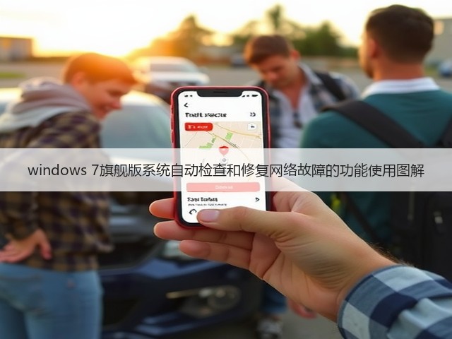 windows 7旗舰版系统自动检查和修复网络故障的功能使用图解(图3) windows 7旗舰版系统自动检查和修复网络故障的功能使用图解(图3)