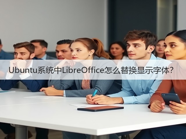 Ubuntu系统中LibreOffice怎么替换显示字体?(图3) Ubuntu系统中LibreOffice怎么替换显示字体?(图3)