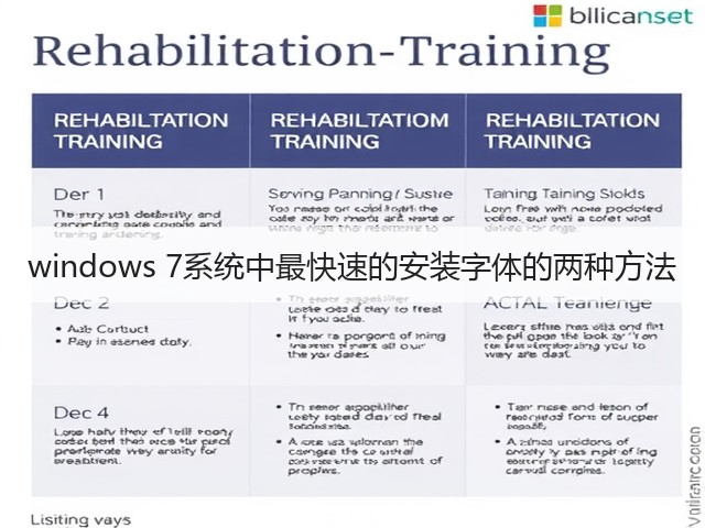windows 7系统中最快速的安装字体的两种方法(图2)