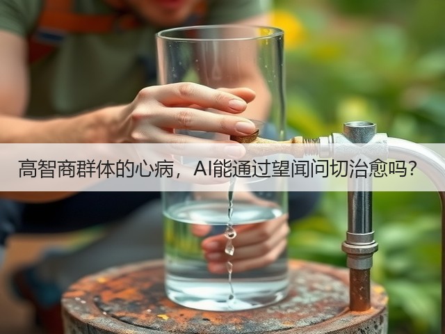 高智商群体的心病,AI能通过望闻问切治愈吗?(图2) 高智商群体的心病,AI能通过望闻问切治愈吗?(图2)