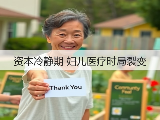 资本冷静期 妇儿医疗时局裂变(图2) 资本冷静期 妇儿医疗时局裂变(图2)