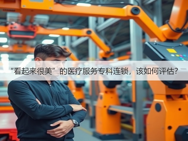 “看起来很美”的医疗服务专科连锁,该如何评估?(图3) “看起来很美”的医疗服务专科连锁,该如何评估?(图3)