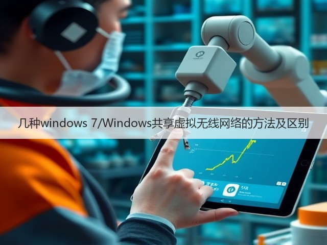 几种windows 7/Windows共享虚拟无线网络的方法及区别(图1) 几种windows 7/Windows共享虚拟无线网络的方法及区别(图1)