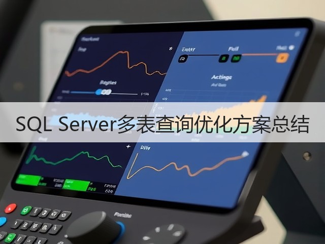 SQL Server多表查询优化方案总结(图2) SQL Server多表查询优化方案总结(图2)