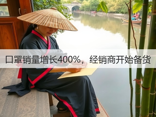 口罩销量增长400%,经销商开始备货(图3) 口罩销量增长400%,经销商开始备货(图3)