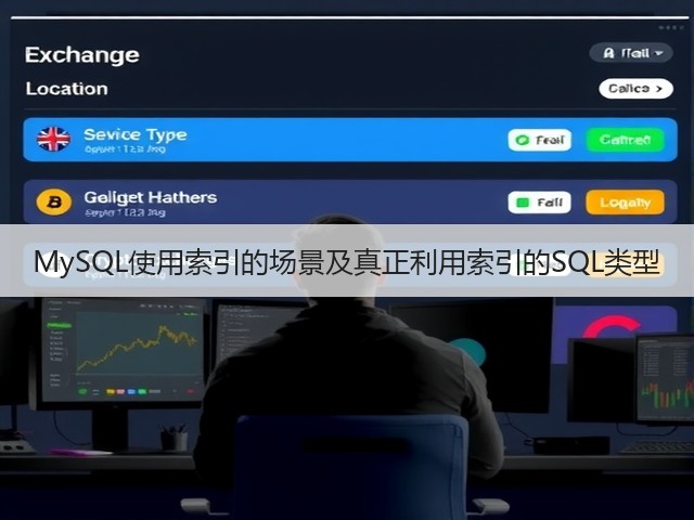 MySQL使用索引的场景及真正利用索引的SQL类型(图2) MySQL使用索引的场景及真正利用索引的SQL类型(图2)