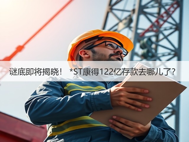 谜底即将揭晓! *ST康得122亿存款去哪儿了?(图1) 谜底即将揭晓! *ST康得122亿存款去哪儿了?(图1)