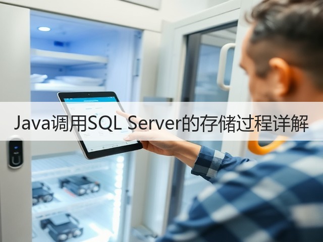Java调用SQL Server的存储过程详解(图2) Java调用SQL Server的存储过程详解(图2)