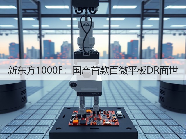 新东方1000F:国产首款百微平板DR面世(图3) 新东方1000F:国产首款百微平板DR面世(图3)