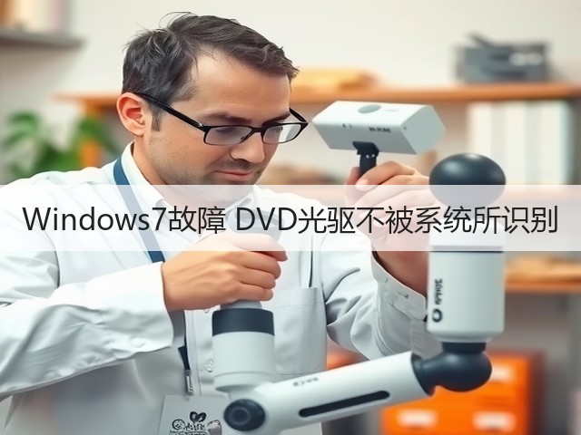 Windows7故障 DVD光驱不被系统所识别(图3) Windows7故障 DVD光驱不被系统所识别(图3)
