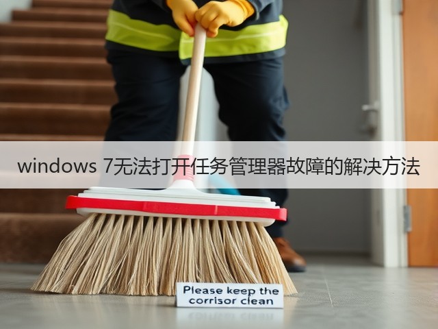 windows 7无法打开任务管理器故障的解决方法(图1) windows 7无法打开任务管理器故障的解决方法(图1)