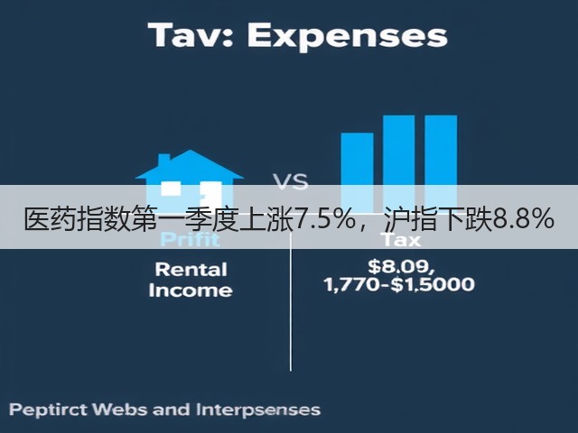 医药指数第一季度上涨7.5%，沪指下跌8.8%(图2)