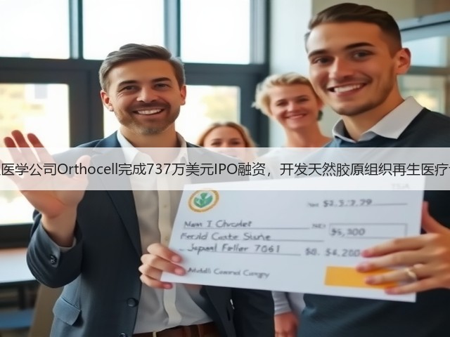 再生医学公司Orthocell完成737万美元IPO融资,开发天然胶原组织再生医疗设备(图2) 再生医学公司Orthocell完成737万美元IPO融资,开发天然胶原组织再生医疗设备(图2)