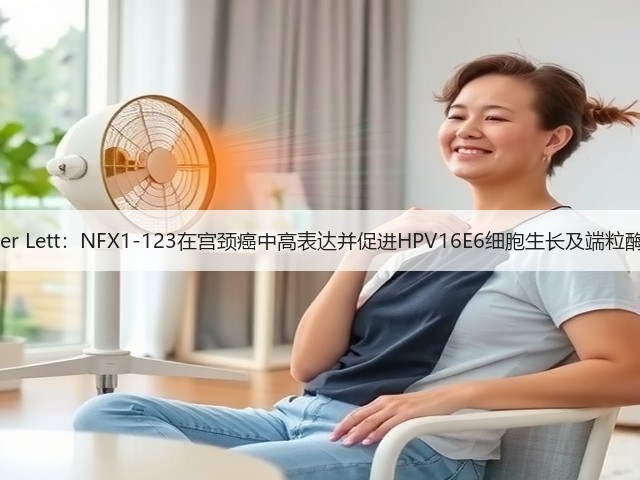 Cancer Lett:NFX1-123在宫颈癌中高表达并促进HPV16E6细胞生长及端粒酶活性(图2) Cancer Lett:NFX1-123在宫颈癌中高表达并促进HPV16E6细胞生长及端粒酶活性(图2)