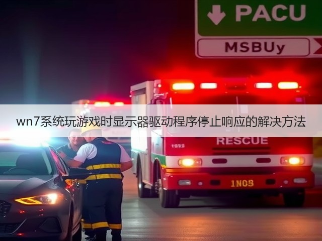 wn7系统玩游戏时显示器驱动程序停止响应的解决方法(图1) wn7系统玩游戏时显示器驱动程序停止响应的解决方法(图1)