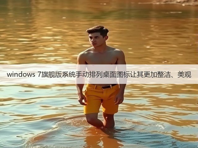windows 7旗舰版系统手动排列桌面图标让其更加整洁、美观(图1) windows 7旗舰版系统手动排列桌面图标让其更加整洁、美观(图1)
