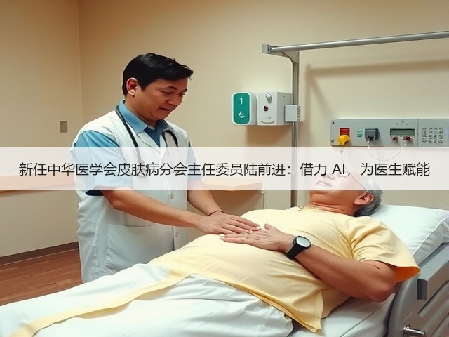 新任中华医学会皮肤病分会主任委员陆前进:借力 AI,为医生赋能(图3) 新任中华医学会皮肤病分会主任委员陆前进:借力 AI,为医生赋能(图3)
