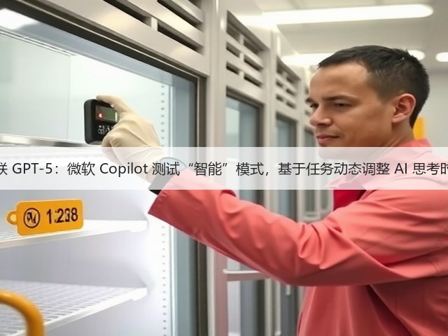 关联 GPT-5:微软 Copilot 测试“智能”模式,基于任务动态调整 AI 思考时间(图1) 关联 GPT-5:微软 Copilot 测试“智能”模式,基于任务动态调整 AI 思考时间(图1)