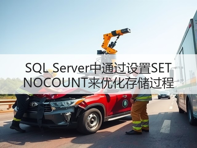 SQL Server中通过设置SET NOCOUNT来优化存储过程(图2) SQL Server中通过设置SET NOCOUNT来优化存储过程(图2)