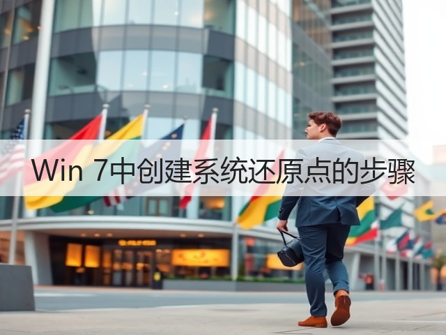 Win 7中创建系统还原点的步骤(图2) Win 7中创建系统还原点的步骤(图2)