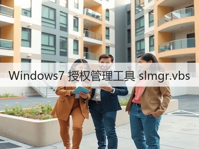 Windows7 授权管理工具 slmgr.vbs(图3) Windows7 授权管理工具 slmgr.vbs(图3)