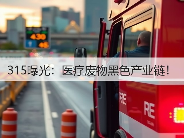 315曝光:医疗废物黑色产业链!(图3) 315曝光:医疗废物黑色产业链!(图3)