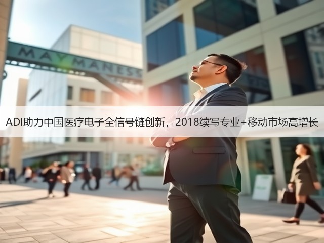 ADI助力中国医疗电子全信号链创新,2018续写专业+移动市场高增长(图3) ADI助力中国医疗电子全信号链创新,2018续写专业+移动市场高增长(图3)