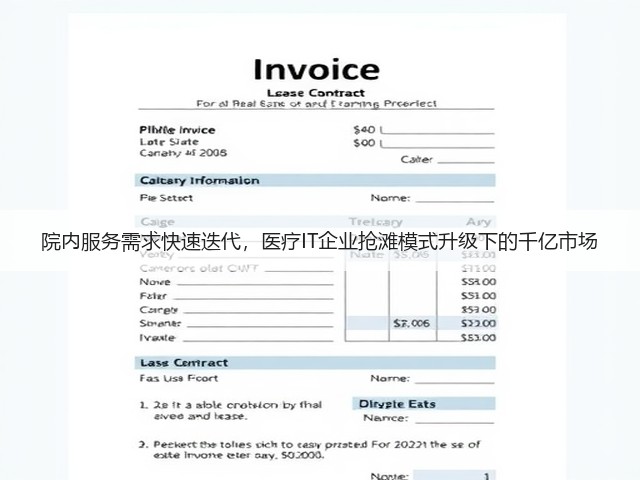 院内服务需求快速迭代,医疗IT企业抢滩模式升级下的千亿市场(图2) 院内服务需求快速迭代,医疗IT企业抢滩模式升级下的千亿市场(图2)