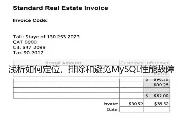 浅析如何定位，排除和避免MySQL性能故障(图1)