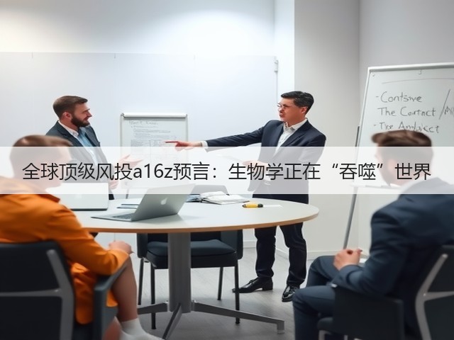 全球顶级风投a16z预言:生物学正在“吞噬”世界(图2) 全球顶级风投a16z预言:生物学正在“吞噬”世界(图2)