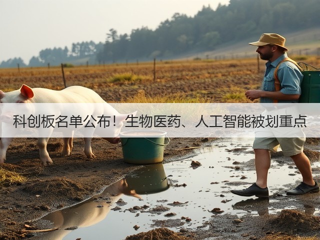科创板名单公布！生物医药、人工智能被划重点(图1)
