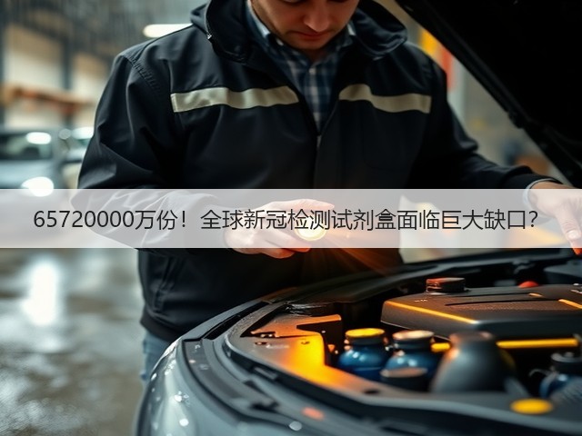 65720000万份!全球新冠检测试剂盒面临巨大缺口?(图1) 65720000万份!全球新冠检测试剂盒面临巨大缺口?(图1)